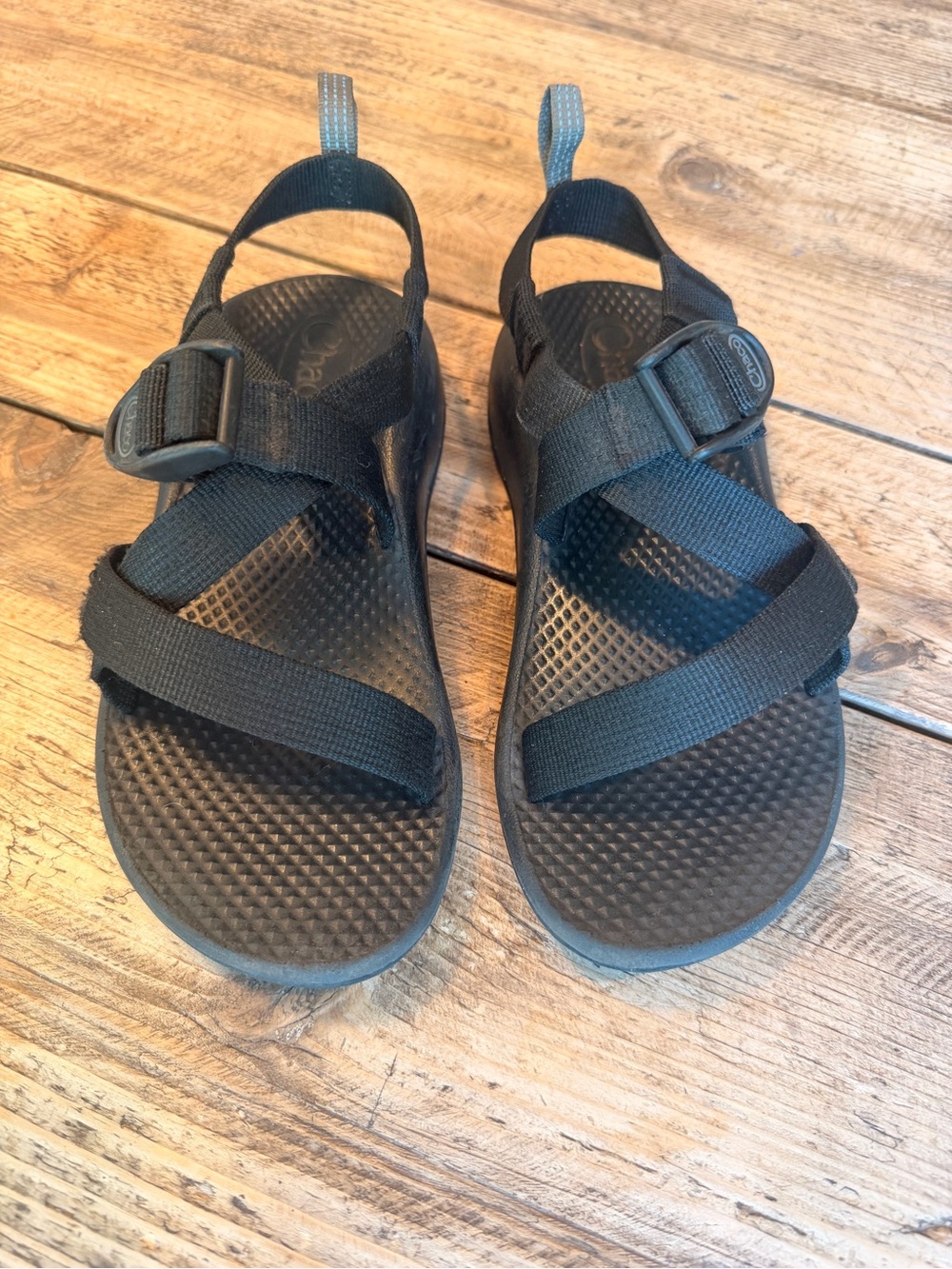 Chaco Kids Black Strapped Sport Sandals Size 2